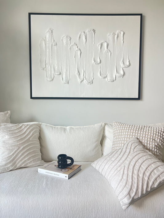 How to make your own 3D abstract plaster wall art